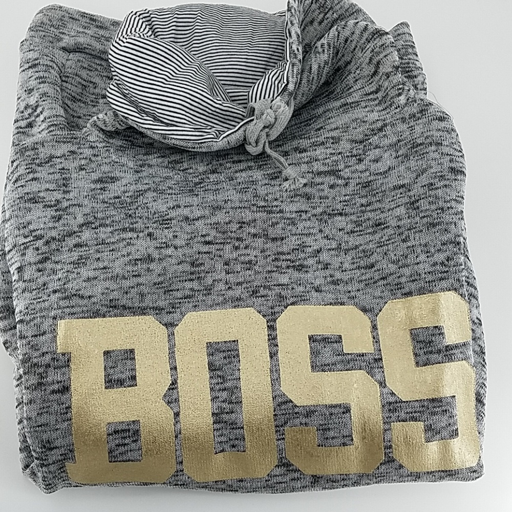 🆕️ BOSS Marble Cowl Neck Sweatshirt